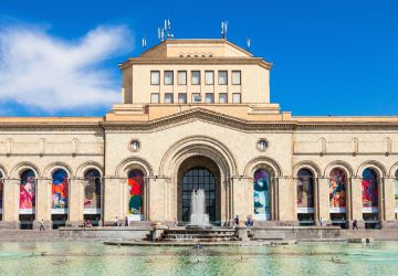 History Museum of Armenia, located on Republic Square