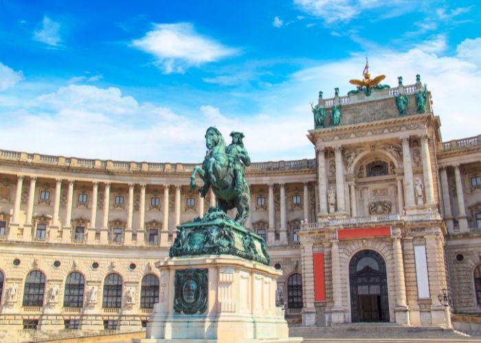 Hofburg Palace in Vienna, Austria