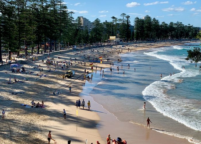 Manly Beach in Sydney