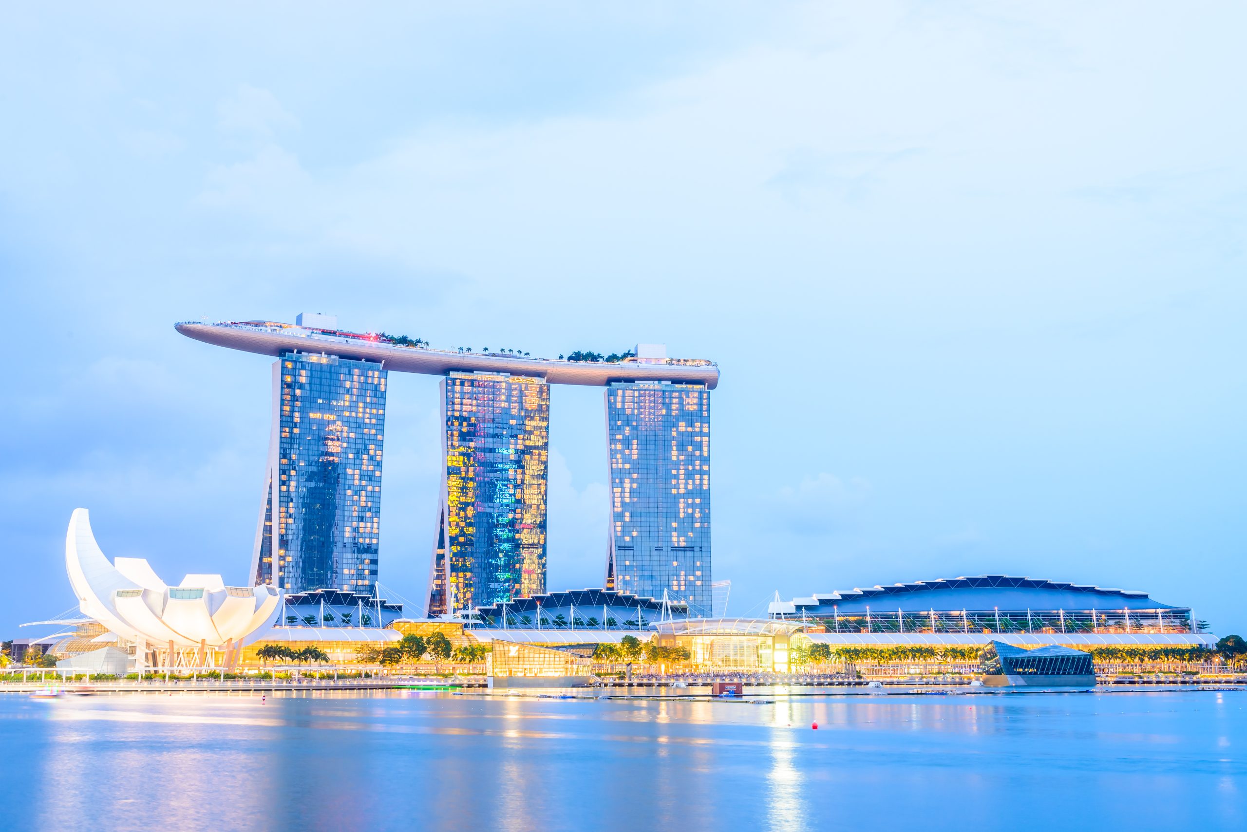 Marina Bay Sands integrated resort in Singapore