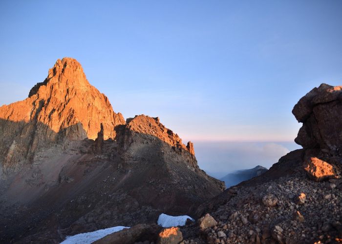 Mount Kenya, Africa's second-highest mountain