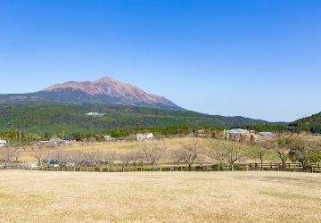 Mount kirishima in japan