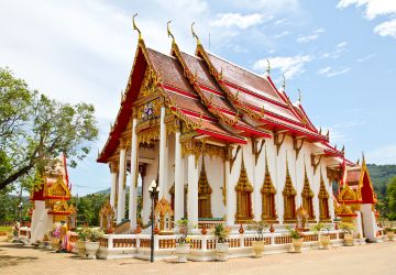 Wat Chalong, formally known as Wat Chaithararam