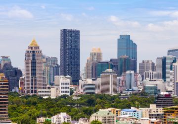 panoramic view of Bangkok