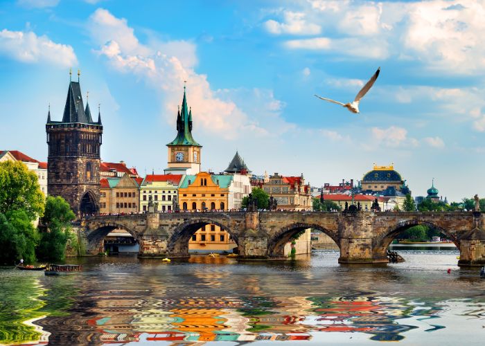 the charles bridge prague