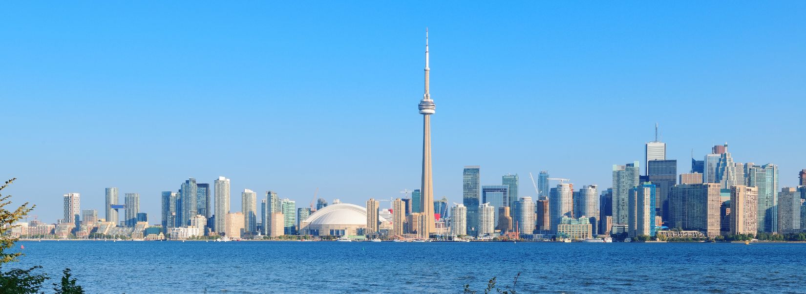 CN Tower and other skyscrapers