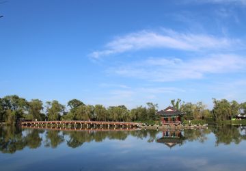 Gungnamji Pond, a historical site located within Seodong Park in Buye