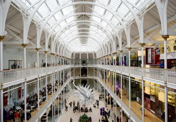 Interior of National Museum of Scotland