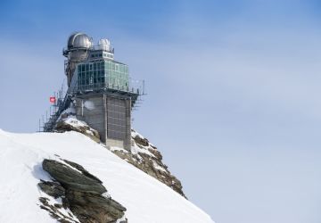 Sphinx Observatory located at Jungfraujoch