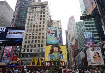 Times Square in New York City