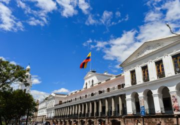the Carondelet Palace, in Quito
