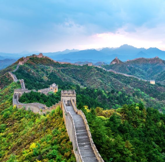 the Great Wall of China